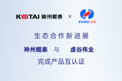 tanqiuba生态圈丨神州与虚谷伟业完成产品互认证