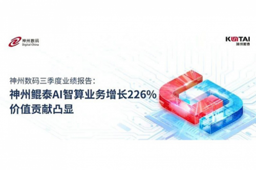 谈球吧数码三季度业绩报告：神州AI智算业务增长226%，价值贡献凸显
